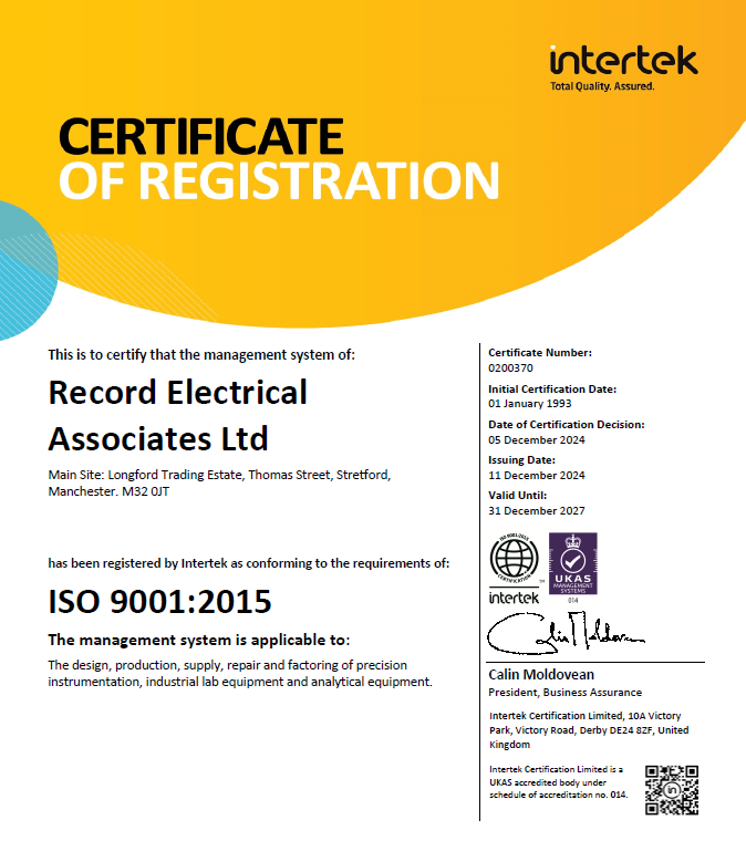 ISO Certification